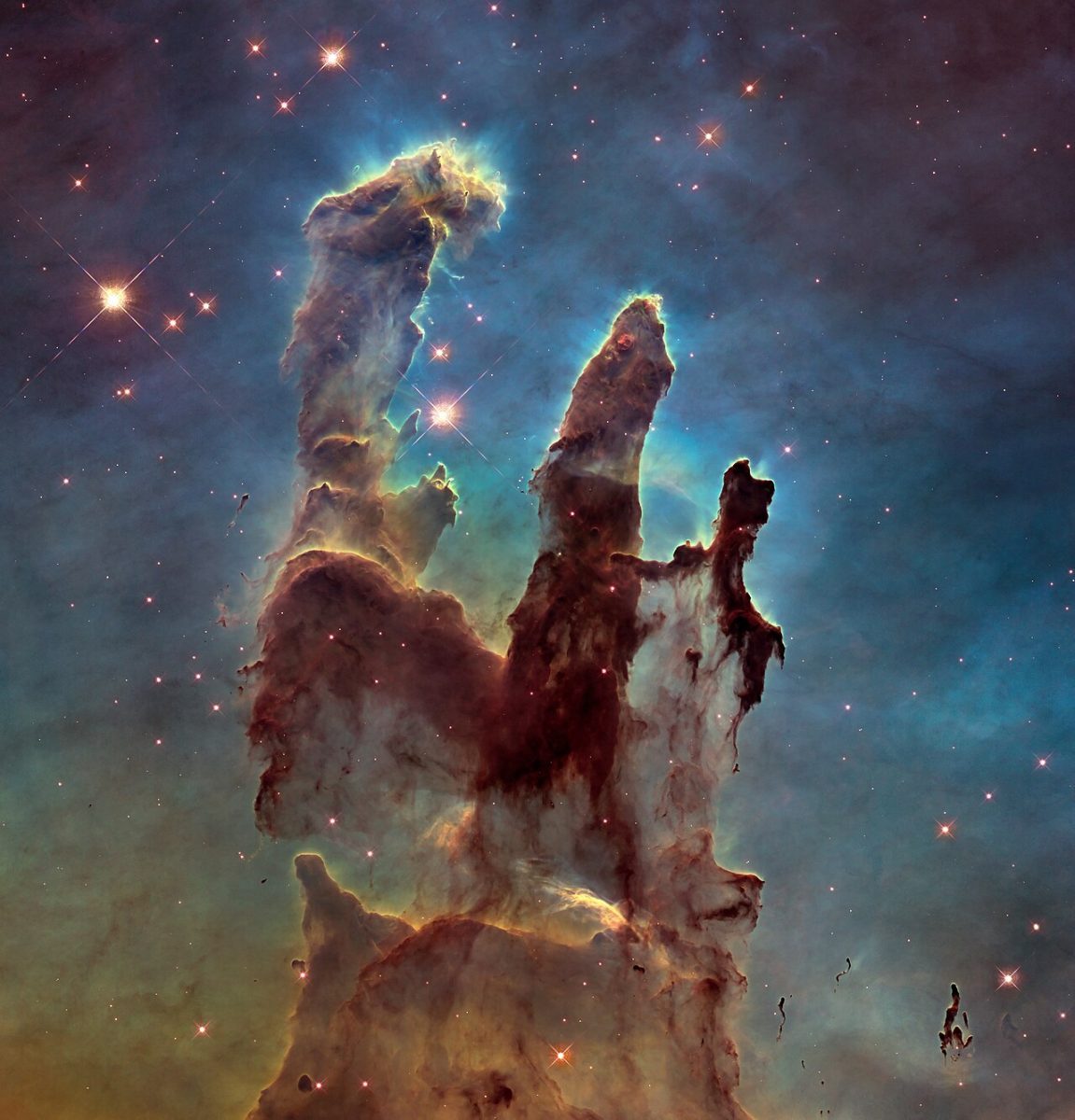The Pillars of Creation — Eagle Nebula