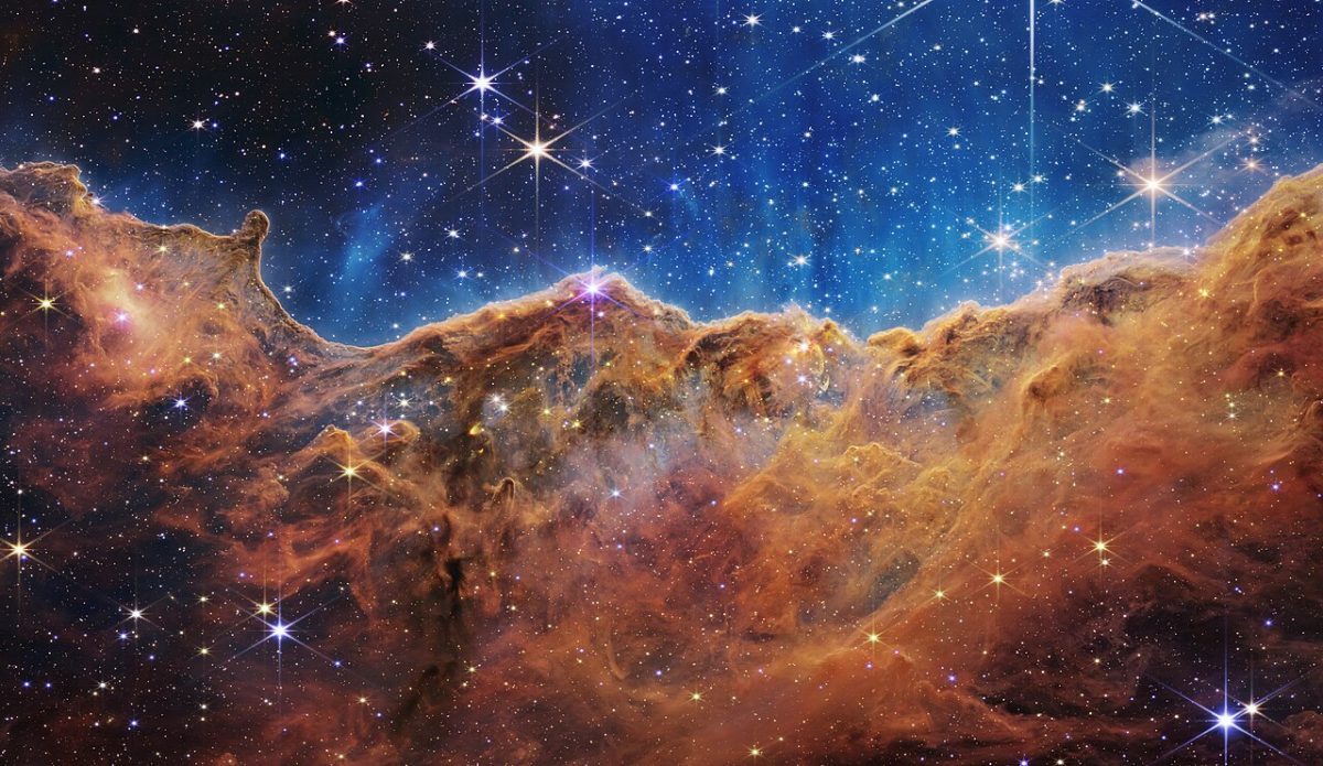 Cosmic Cliffs in the Carina Nebula — JWST
